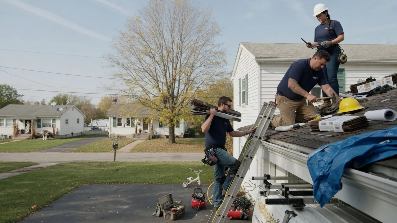 Local Roofing Contractors in Hillsboro, IL near me